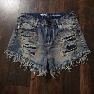 High Waisted Jean Shorts